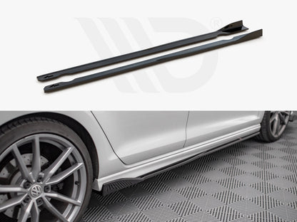 Maxton Design - SIDE SKIRTS DIFFUSERS V.2 VW GOLF R MK7 (2013-2016)