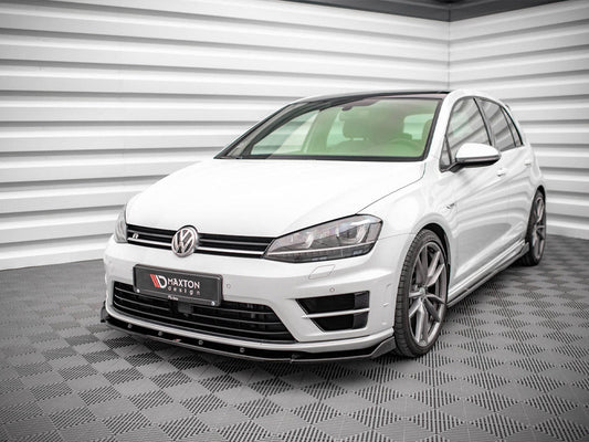Maxton Design - FRONT SPLITTER V.4 VW GOLF R MK7 (2013-2016)