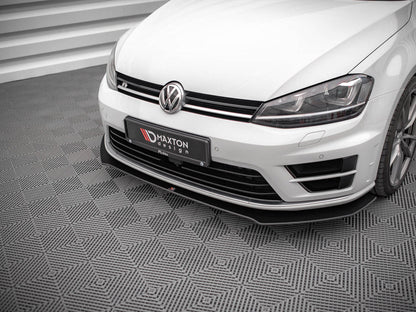 Maxton Design - STREET PRO FRONT SPLITTER V.1 VW GOLF R MK7 (2013-2016)