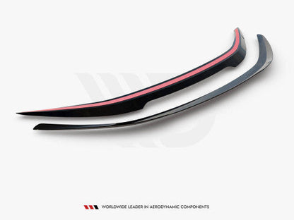 Maxton Design Gloss Piano Black Rear Bootlid/Trunk/Decklid Spoiler Lip Cap for BMW Z4 G29 Roadster 2018–2025 (M Sport/M Pack) – OEM Style 3M Tape-On Ducktail ABS