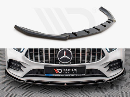 Maxton Design - FRONT SPLITTER V.4 MERCEDES A35 AMG / AMG-LINE W177