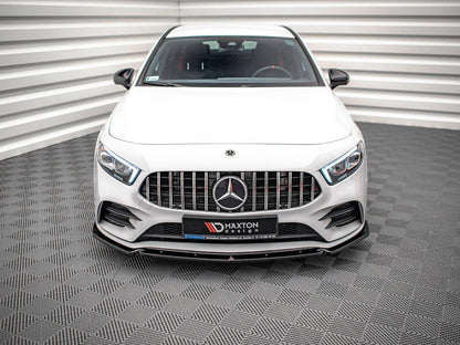 Maxton Design - FRONT SPLITTER V.4 MERCEDES A35 AMG / AMG-LINE W177