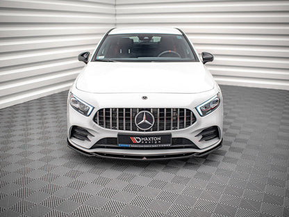 Maxton Design - FRONT SPLITTER V.5 MERCEDES A35 AMG / AMG-LINE W177