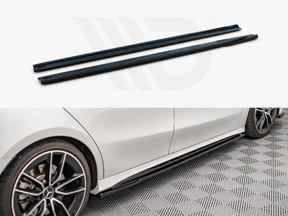 Maxton Design - SIDE SKIRTS DIFFUSERS V.2 MERCEDES A35 AMG / AMG-LINE W177