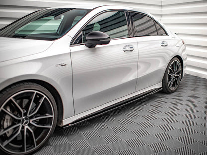 Maxton Design - SIDE SKIRTS DIFFUSERS V.2 MERCEDES A35 AMG / AMG-LINE W177