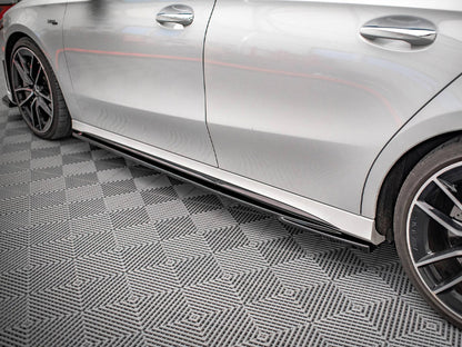 Maxton Design - SIDE SKIRTS DIFFUSERS V.2 MERCEDES A35 AMG / AMG-LINE W177