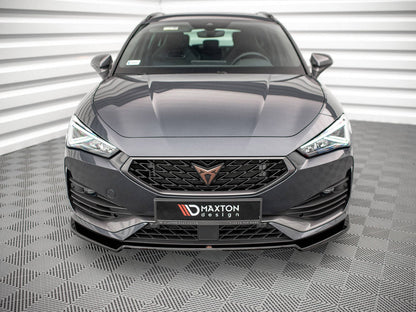 Maxton Design - FRONT SPLITTER V.2 CUPRA LEON (2020-)