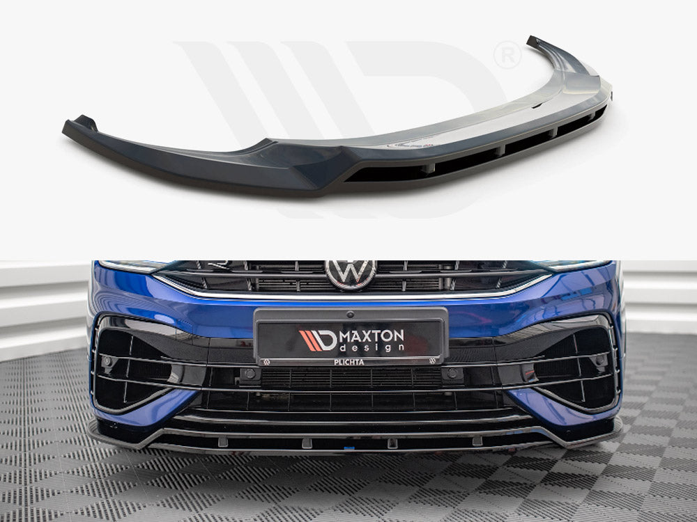 Maxton Design - FRONT SPLITTER V.1 VW TIGUAN R MK2 FACELIFT (2020-)
