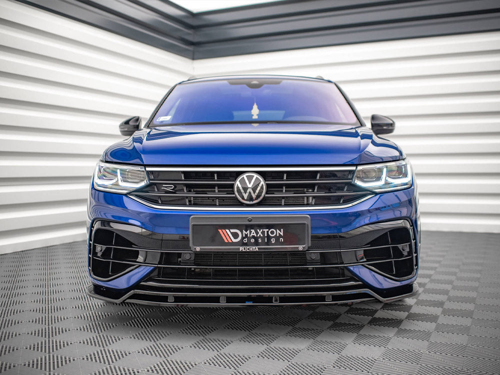 Maxton Design - FRONT SPLITTER V.1 VW TIGUAN R MK2 FACELIFT (2020-)