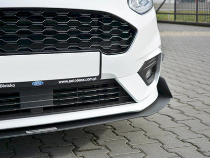 Maxton Design - FRONT RACING SPLITTER V.1 FIESTA MK8/8.5 ST / ST-LINE (2017-2024)