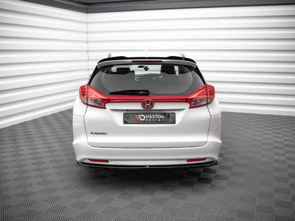 Maxton Design - CENTRAL REAR SPLITTER HONDA CIVIC TOURER MK9 (2011-2014)