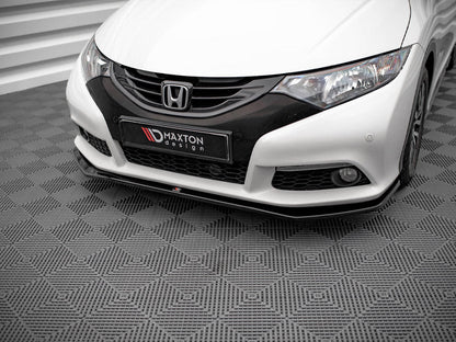 Maxton Design - FRONT SPLITTER V.1 HONDA CIVIC MK9 (2011-2014)