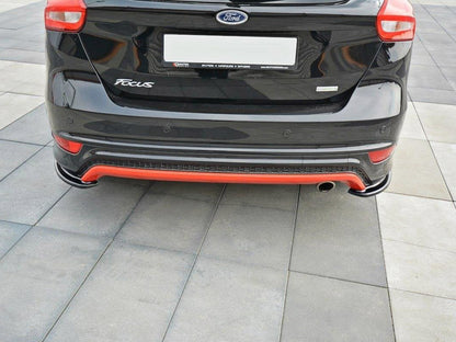 Maxton Design - REAR SIDE SPLITTERS FORD FOCUS 3 ST-LINE (FACELIFT)