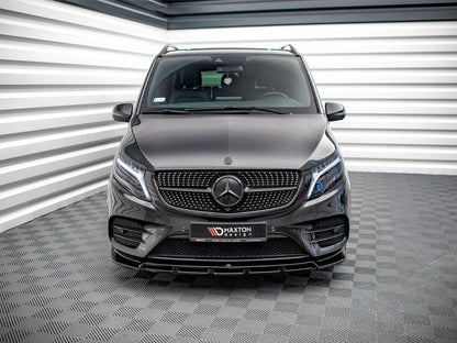 Maxton Design - FRONT SPLITTER V.5 MERCEDES-BENZ V-CLASS AMG-LINE W447