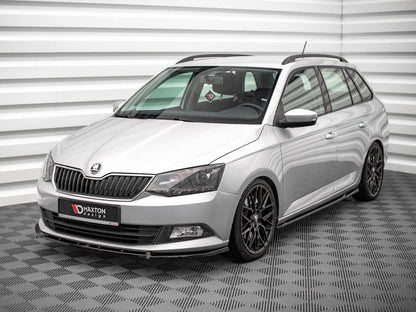 Maxton Design - FRONT SPLITTER V.1 SKODA FABIA MK3 (2014-2019)