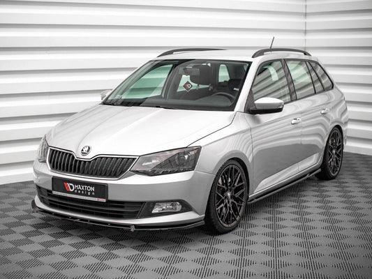 Maxton Design - FRONT SPLITTER V.1 SKODA FABIA MK3 (2014-2019)