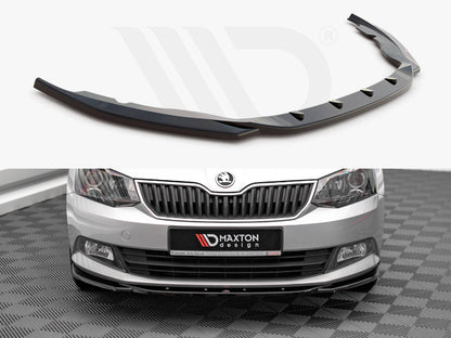Maxton Design - FRONT SPLITTER V.2 SKODA FABIA MK3 (2014-2019)