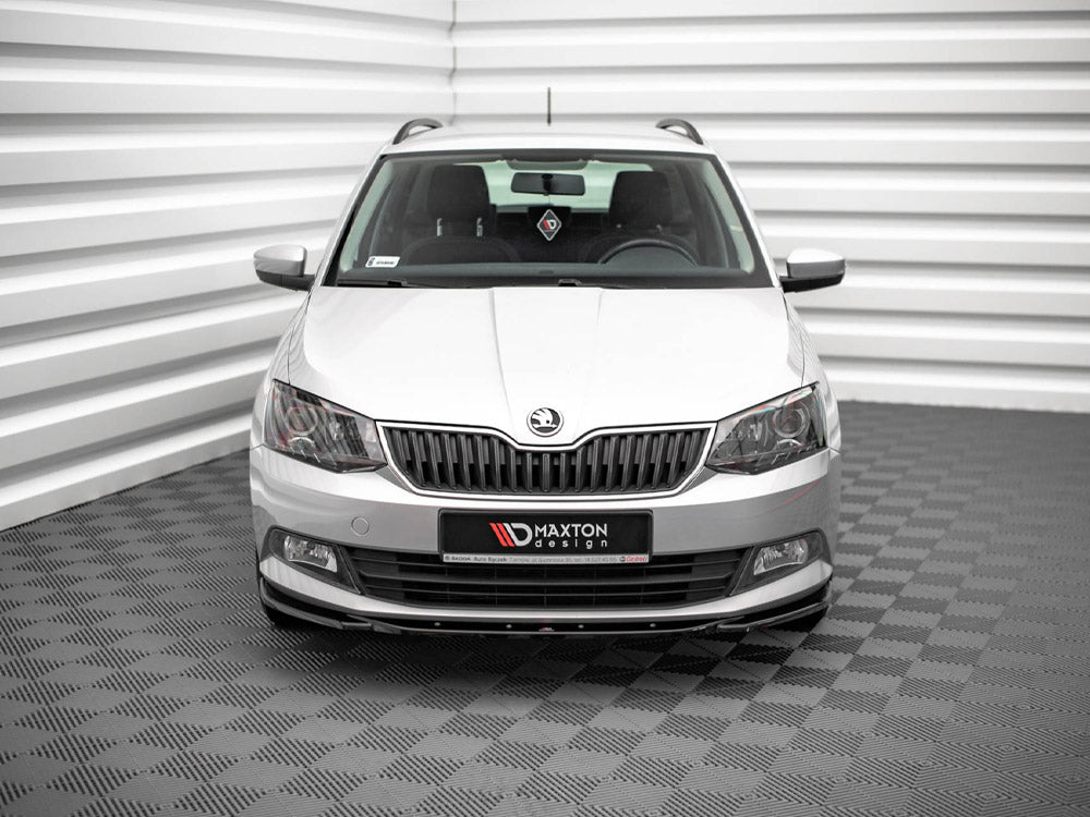 Maxton Design - FRONT SPLITTER V.2 SKODA FABIA MK3 (2014-2019)