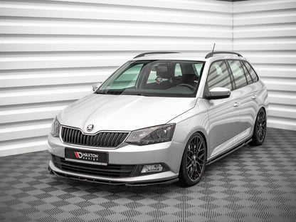 Maxton Design - FRONT SPLITTER V.2 SKODA FABIA MK3 (2014-2019)