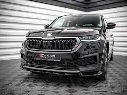 Maxton Design - FRONT SPLITTER V.1 SKODA KODIAQ MK1 FACELIFT (2019)