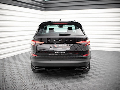 Maxton Design - CENTRAL REAR SPLITTER SKODA KODIAQ MK1 FACELIFT (2019)