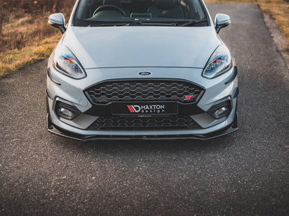 Maxton Design - Front Bumper Wings (Canards) V.3 Ford Fiesta Mk8 ST / ST-Line)