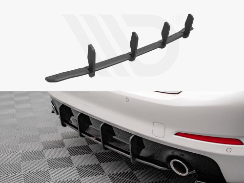 Maxton Design Street Pro Rear Diffuser for BMW 5 Series G30 (20172020)  Black ABS Rear Splitter/Valance