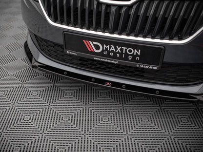 Maxton Design - FRONT SPLITTER SKODA FABIA MK3 FACELIFT (2019-)