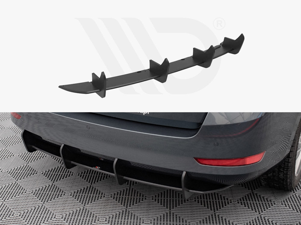 Maxton Design - STREET PRO REAR DIFFUSER SKODA FABIA ESTATE MK3 FACELIFT (2019-)