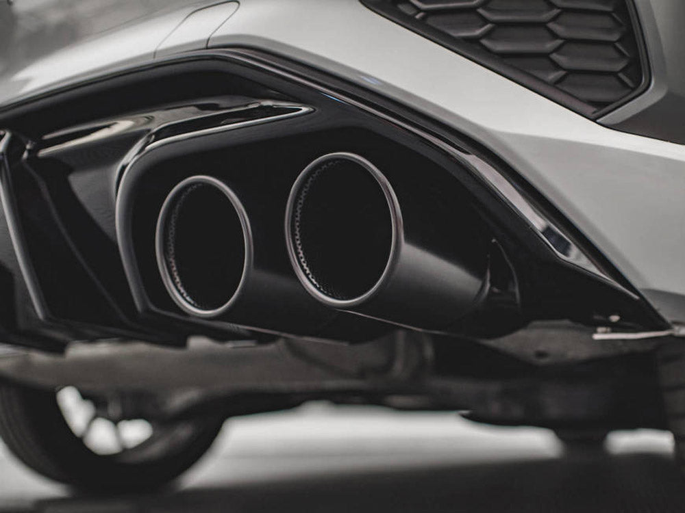 Maxton Design - Rear Valance + Exhaust Ends Imitation Audi A3 S-Line Sportback 8Y