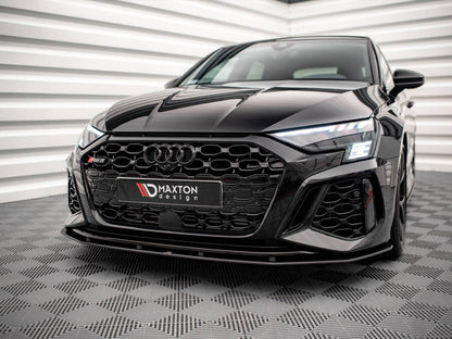 Maxton Design - STREET PRO FRONT SPLITTER AUDI RS3 SPORTBACK 8Y (2020-)