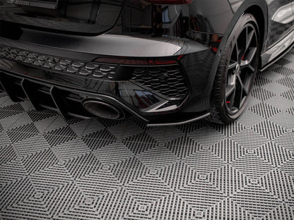 Maxton Design - STREET PRO REAR SIDE SPLITTERS AUDI RS3 SPORTBACK 8Y