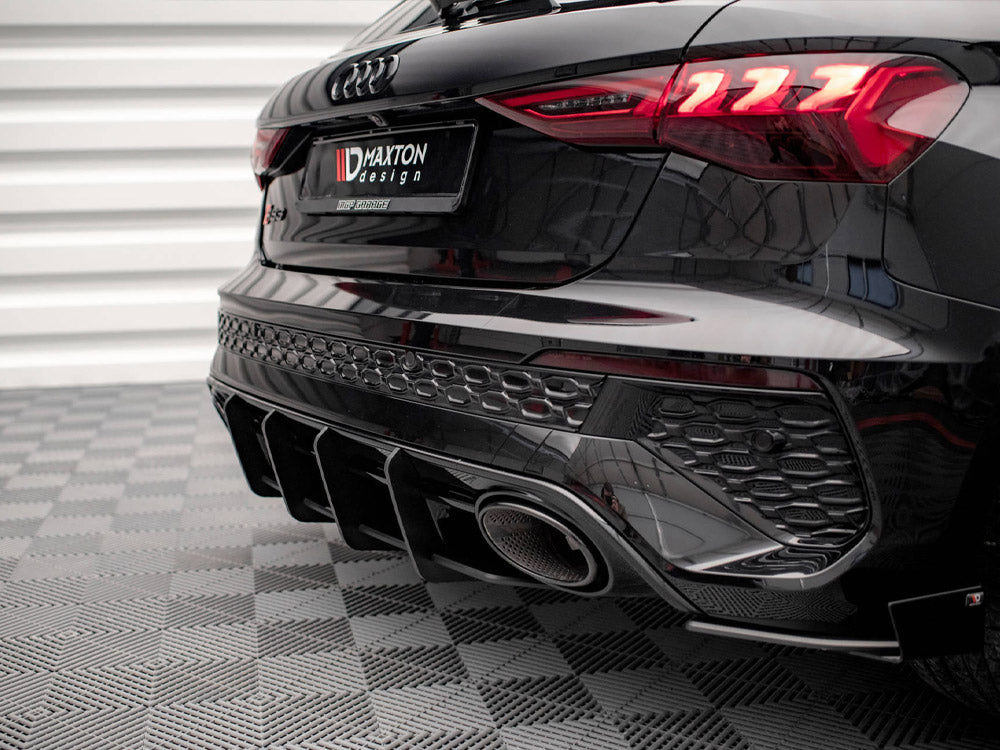 Maxton Design - STREET PRO REAR DIFFUSER AUDI RS3 SPORTBACK 8Y (2020-)