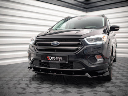 Maxton Design - FRONT SPLITTER V.2 FORD KUGA ST-LINE MK2.5 (2017-2019)