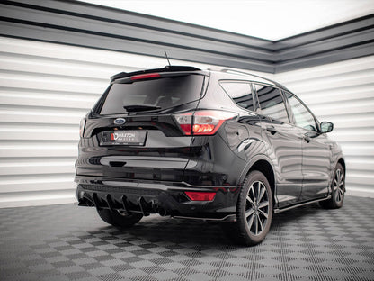 Maxton Design - STREET PRO REAR DIFFUSER FORD KUGA ST-LINE MK2.5 (2017-2019)
