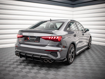 Maxton Design - STREET PRO REAR DIFFUSER AUDI S3 SEDAN 8Y (2020-)