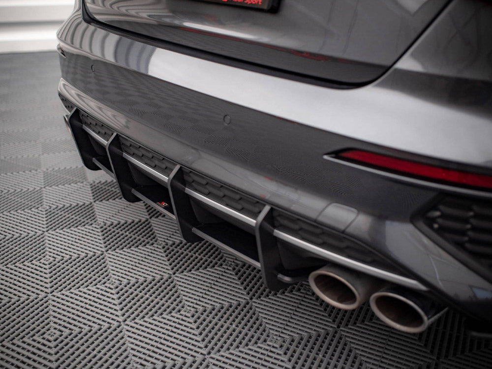Maxton Design - STREET PRO REAR DIFFUSER AUDI S3 SEDAN 8Y (2020-)