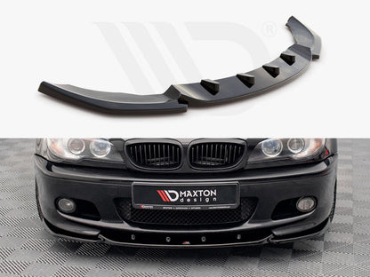 Maxton Design - FRONT SPLITTER V.2 BMW 3 COUPE M-PACK E46 (1999-2005)