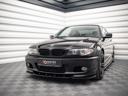 Maxton Design - FRONT SPLITTER V.2 BMW 3 COUPE M-PACK E46 (1999-2005)