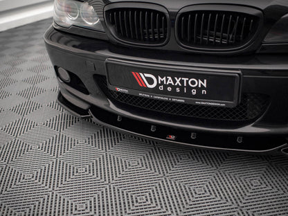 Maxton Design - FRONT SPLITTER V.2 BMW 3 COUPE M-PACK E46 (1999-2005)