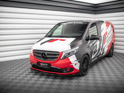 Maxton Design - FRONT SPLITTER V.1 MERCEDES VITO W447 FACELIFT (2020-)