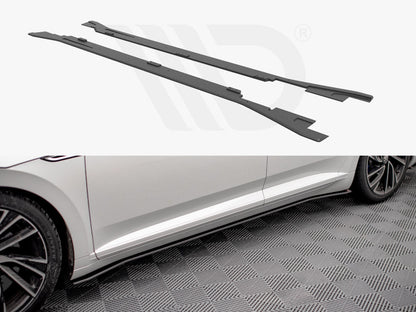 Maxton Design - Street PRO Side Skirt Diffusers V.2 Volkswagen Arteon R / R-Line Sedan / Shooting Brake Mk1 Facelift