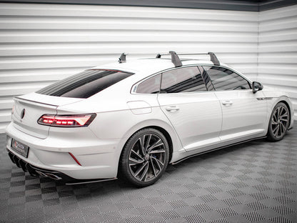 Maxton Design - Street PRO Side Skirt Diffusers V.2 Volkswagen Arteon R / R-Line Sedan / Shooting Brake Mk1 Facelift