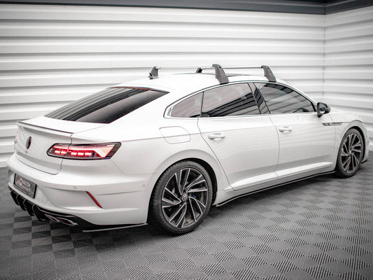 Maxton Design - Street PRO Side Skirt Diffusers V.2 Volkswagen Arteon R / R-Line Sedan / Shooting Brake Mk1 Facelift
