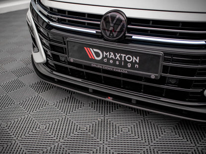 Maxton Design - Street PRO Front Splitter Volkswagen Arteon R Sedan / Shooting Brake Mk1 Faceift