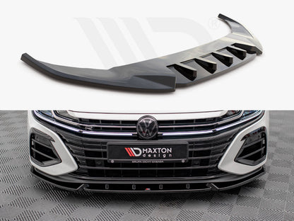 Maxton Design - Front Splitter V.2 Volkswagen Arteon R Sedan / Shooting Brake Mk1 Facelift