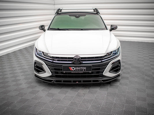 Maxton Design - Front Splitter V.2 Volkswagen Arteon R Sedan / Shooting Brake Mk1 Facelift