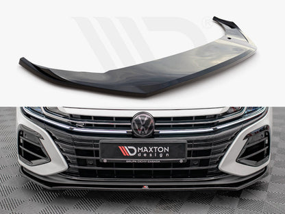 Maxton Design - Front Splitter V.3 Volkswagen Arteon R Sedan / Shooting Brake Mk1 Facelift