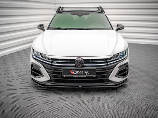 Maxton Design - Front Splitter V.3 Volkswagen Arteon R Sedan / Shooting Brake Mk1 Facelift
