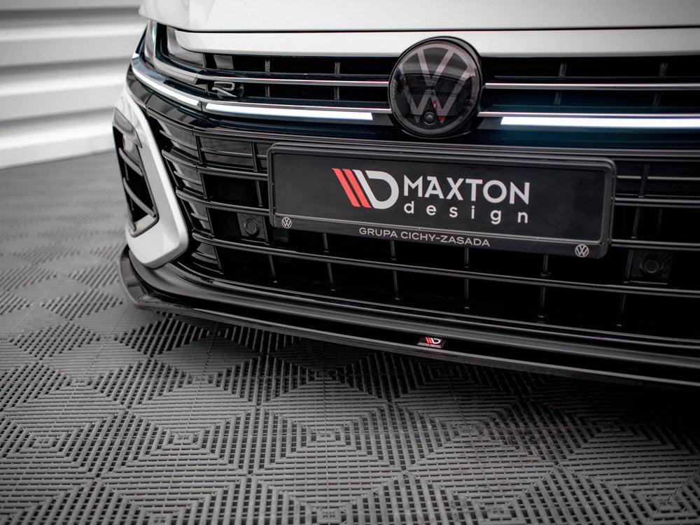 Maxton Design - Front Splitter V.3 Volkswagen Arteon R Sedan / Shooting Brake Mk1 Facelift